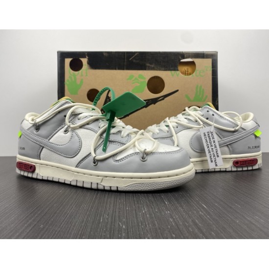 OFF-WHITE X NIKE DUNK LOW 'LOT 25 OF 50' DM1602-121 OFF-WHITE X NIKE DUNK LOW 'LOT 25 OF 50' DM1602-121