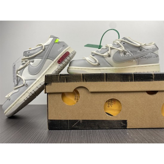 OFF-WHITE X NIKE DUNK LOW 'LOT 25 OF 50' DM1602-121 OFF-WHITE X NIKE DUNK LOW 'LOT 25 OF 50' DM1602-121