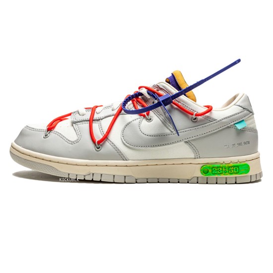 OFF-WHITE X NIKE DUNK LOW 'LOT 23 OF 50' DM1602-126