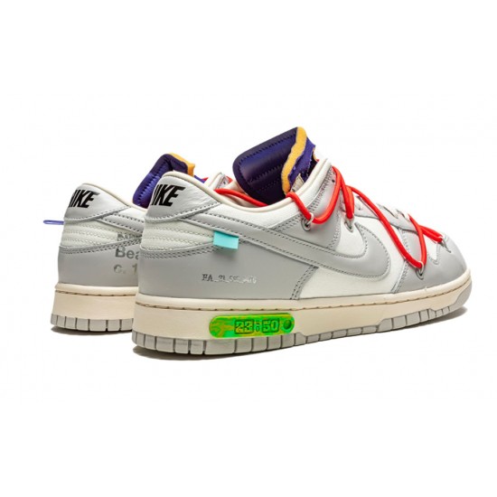 OFF-WHITE X NIKE DUNK LOW 'LOT 23 OF 50' DM1602-126 OFF-WHITE X NIKE DUNK LOW 'LOT 23 OF 50' DM1602-126