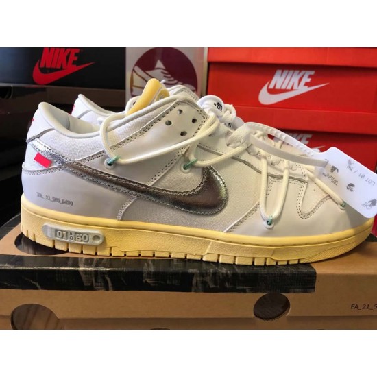 Off-White x Dunk Low 'Lot 22 of 50' DM1602-124