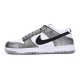 Nike Dunk Low Silver Cracked Leather Shimmer DO5882-001 Nike Dunk Low Silver Cracked Leather Shimmer DO5882-001