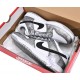 Nike Dunk Low Silver Cracked Leather Shimmer DO5882-001 Nike Dunk Low Silver Cracked Leather Shimmer DO5882-001