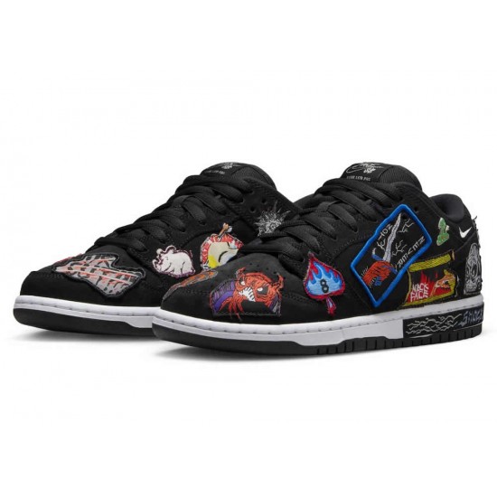 NECKFACE X NIKE DUNK LOW PRO SB 'BLACK' 2022 DQ4488-001