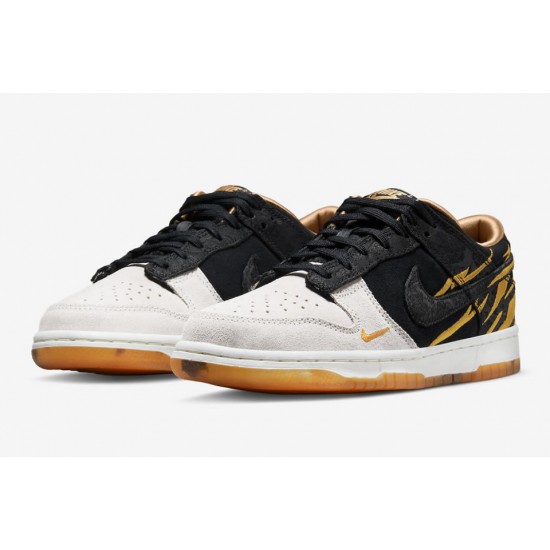 NIKE DUNK LOW GS 'GOD OF WEALTH' 2022 DQ5351-001 NIKE DUNK LOW GS 'GOD OF WEALTH' 2022 DQ5351-001