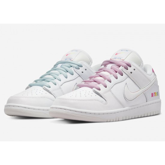 NIKE DUNK LOW SB 'BE TRUE' 2022 DR4876-100 NIKE DUNK LOW SB 'BE TRUE' 2022 DR4876-100