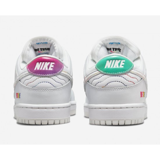 NIKE DUNK LOW SB 'BE TRUE' 2022 DR4876-100 NIKE DUNK LOW SB 'BE TRUE' 2022 DR4876-100