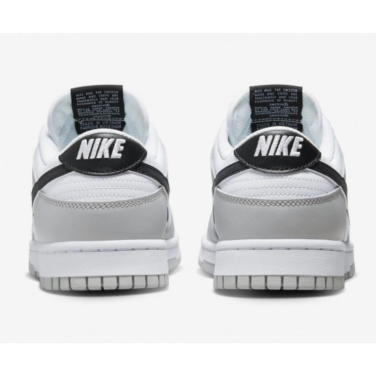 NIKE DUNK LOW SE 'LOTTERY PACK - GREY FOG' 2022 DR9654-001 NIKE DUNK LOW SE 'LOTTERY PACK - GREY FOG' 2022 DR9654-001