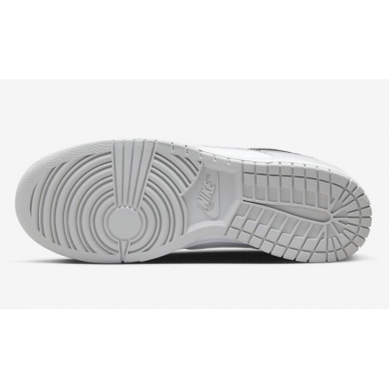 NIKE DUNK LOW SE 'LOTTERY PACK - GREY FOG' 2022 DR9654-001 NIKE DUNK LOW SE 'LOTTERY PACK - GREY FOG' 2022 DR9654-001