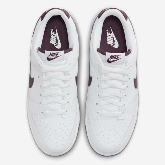 NIKE DUNK LOW 'WHITE NIGHT MAROON' 2023 DV0831-102