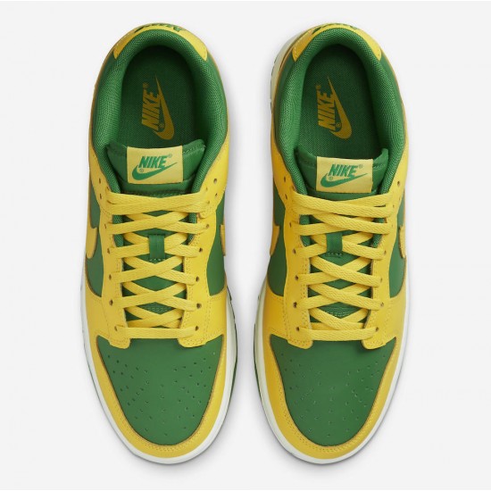 NIKE DUNK LOW 'REVERSE BRAZIL' 2023 DV0833-300 NIKE DUNK LOW 'REVERSE BRAZIL' 2023 DV0833-300