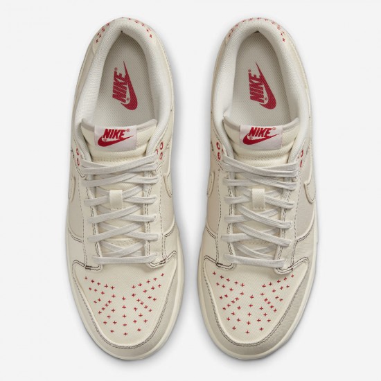 NIKE DUNK LOW 'SASHIKO - LIGHT OREWOOD BROWN' 2023 DV0834-100 NIKE DUNK LOW 'SASHIKO - LIGHT OREWOOD BROWN' 2023 DV0834-100