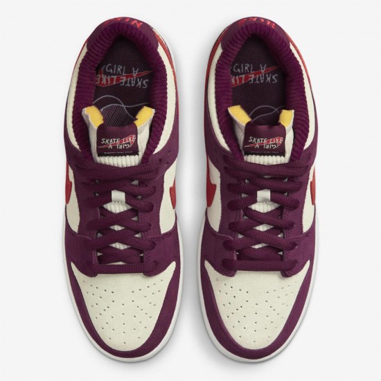 SKATE LIKE A GIRL X NIKE DUNK LOW SB 2022 DX4589-600 SKATE LIKE A GIRL X NIKE DUNK LOW SB 2022 DX4589-600
