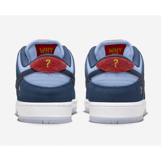 WHY SO SAD? X NIKE DUNK LOW SB 'THE PREDATORY BIRD' 2022 DX5549-400 WHY SO SAD? X NIKE DUNK LOW SB 'THE PREDATORY BIRD' 2022 DX5549-400