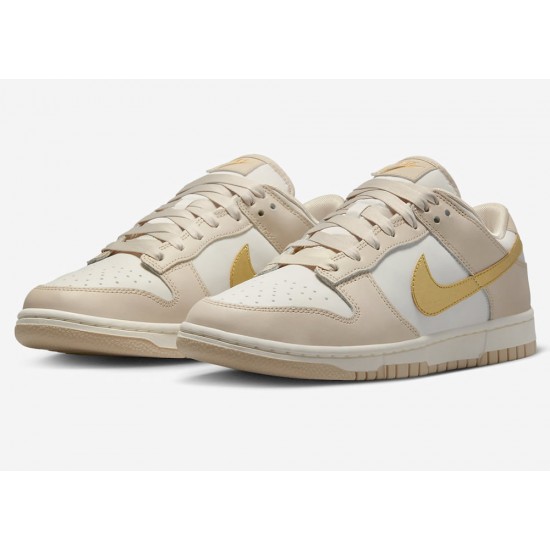 NIKE DUNK LOW 'GOLD SWOOSH' WMNS 2023 DX5930-001 NIKE DUNK LOW 'GOLD SWOOSH' WMNS 2023 DX5930-001