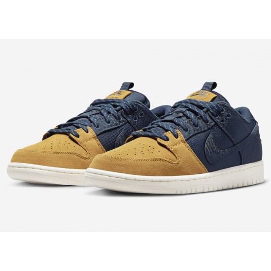 NIKE DUNK LOW SB 'NAVY DESERT OCHRE' 2023 DX6775-400