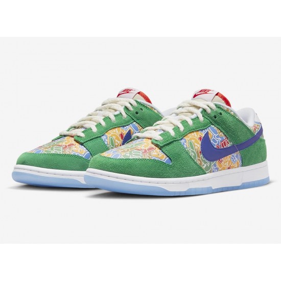 NIKE DUNK LOW 'FOAM FINGER' 2022 DZ5184-300 NIKE DUNK LOW 'FOAM FINGER' 2022 DZ5184-300
