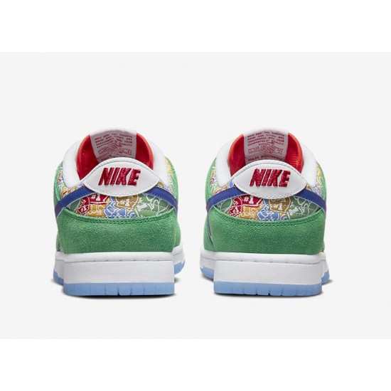 NIKE DUNK LOW 'FOAM FINGER' 2022 DZ5184-300 NIKE DUNK LOW 'FOAM FINGER' 2022 DZ5184-300