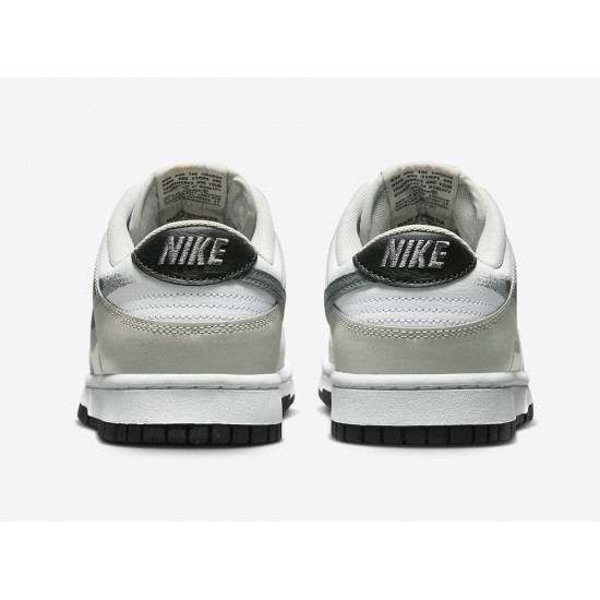 NIKE DUNK LOW 'SPRAY PAINT SWOOSH' 2022 FD0661-100 NIKE DUNK LOW 'SPRAY PAINT SWOOSH' 2022 FD0661-100