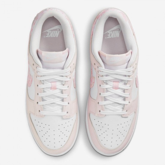 NIKE DUNK LOW 'PINK PAISLEY' WMNS 2023 FD1449-100 NIKE DUNK LOW 'PINK PAISLEY' WMNS 2023 FD1449-100