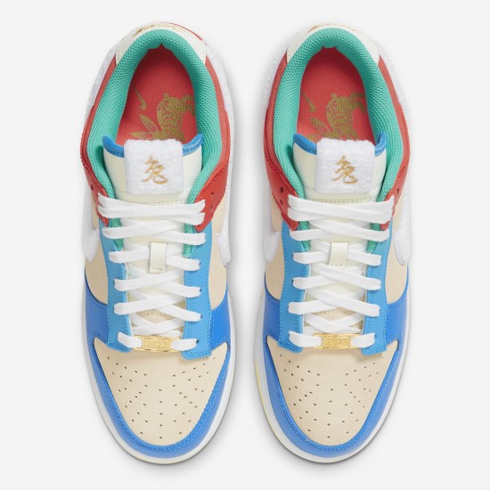 NIKE DUNK LOW 'YEAR OF THE RABBIT - MULTI-COLOR' 2023 FD4203-111 NIKE DUNK LOW 'YEAR OF THE RABBIT - MULTI-COLOR' 2023 FD4203-111