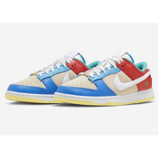 NIKE DUNK LOW 'YEAR OF THE RABBIT - MULTI-COLOR' 2023 FD4203-111 NIKE DUNK LOW 'YEAR OF THE RABBIT - MULTI-COLOR' 2023 FD4203-111