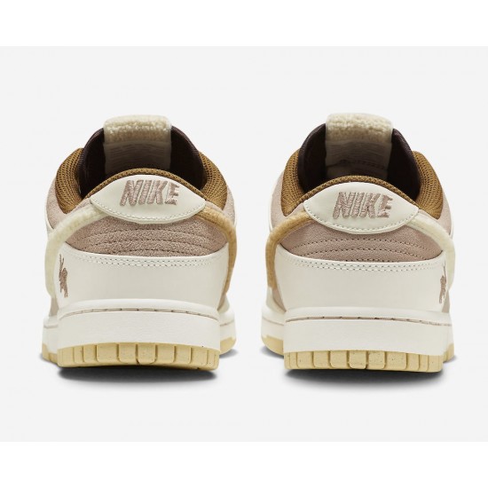 NIKE DUNK LOW 'YEAR OF THE RABBIT - WHITE TAUPE' 2023 FD4203-211 NIKE DUNK LOW 'YEAR OF THE RABBIT - WHITE TAUPE' 2023 FD4203-211