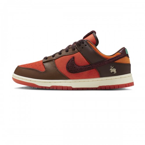 NIKE DUNK LOW 'YEAR OF THE RABBIT - BROWN ORANGE' 2023 FD4203-661