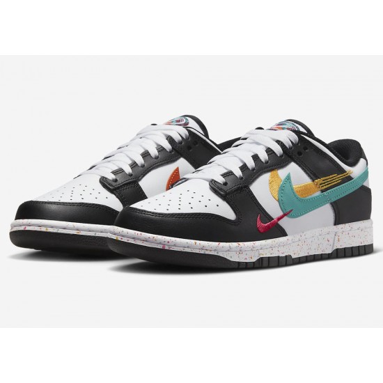 NIKE DUNK LOW 'MULTI-SWOOSH' WMNS 2023 FD4623-131 NIKE DUNK LOW 'MULTI-SWOOSH' WMNS 2023 FD4623-131