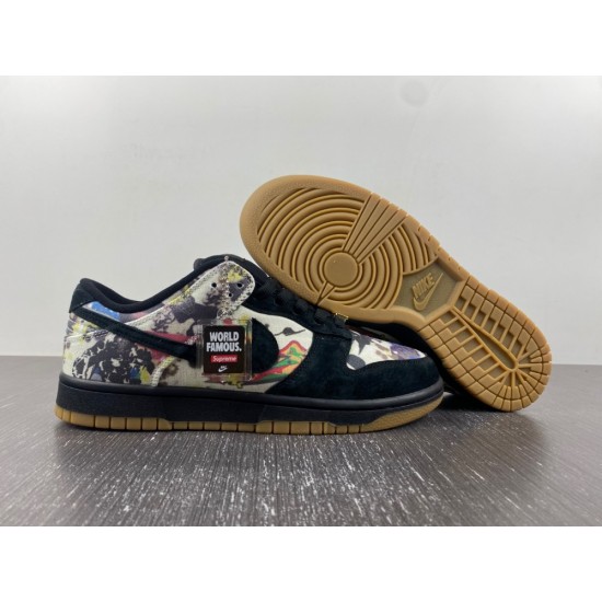 SUPREME X DUNK LOW SB 'RAMMELLZEE' 2023 FD8778-001