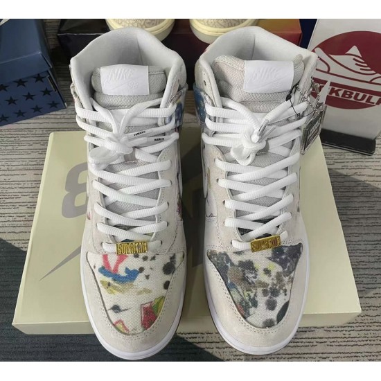 SUPREME X DUNK HIGH SB 'RAMMELLZEE' FD8779-100 SUPREME X DUNK HIGH SB 'RAMMELLZEE' FD8779-100