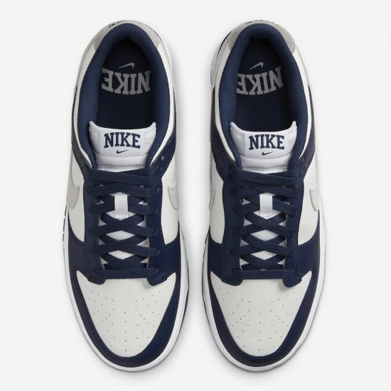 NIKE DUNK LOW 'MIDNIGHT NAVY SMOKE GREY' 2023 FD9749-400 NIKE DUNK LOW 'MIDNIGHT NAVY SMOKE GREY' 2023 FD9749-400