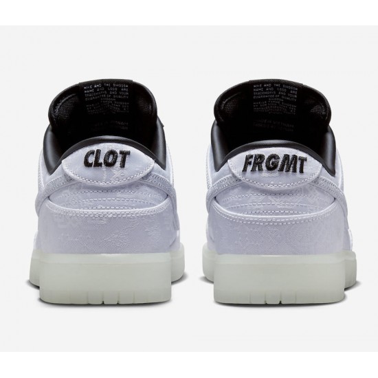 FRAGMENT DESIGN X CLOT X NIKE DUNK LOW '20TH ANNIVERSARY' 2023 FN0315-110 FRAGMENT DESIGN X CLOT X NIKE DUNK LOW '20TH ANNIVERSARY' 2023 FN0315-110