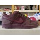 NIKE DUNK LOW PREMIUM SB 'CITY OF LOVE COLLECTION - BURGUNDY CRUSH' 2024 FN0619-600 NIKE DUNK LOW PREMIUM SB 'CITY OF LOVE COLLECTION - BURGUNDY CRUSH' 2024 FN0619-600