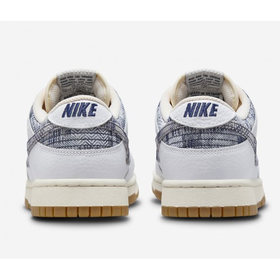 NIKE DUNK LOW 'WASHED DENIM' 2023 FN6881-100 NIKE DUNK LOW 'WASHED DENIM' 2023 FN6881-100