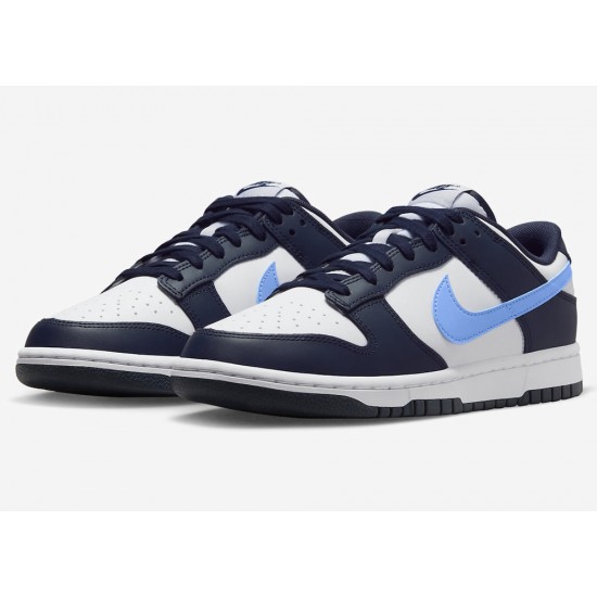 NIKE DUNK LOW MIDNIGHT NAVY & UNIVERSITY BLUE 2023 FN7800-400 NIKE DUNK LOW MIDNIGHT NAVY & UNIVERSITY BLUE 2023 FN7800-400