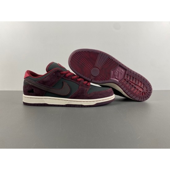 RIOT Skateshop x Dunk Low SB 'Mahogany Dark Beetroot' 2025 FZ1289-200 RIOT Skateshop x Dunk Low SB 'Mahogany Dark Beetroot' 2025 FZ1289-200