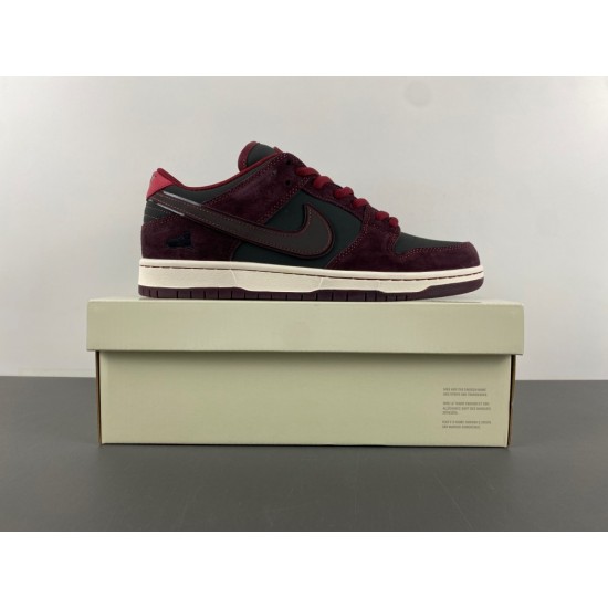 RIOT Skateshop x Dunk Low SB 'Mahogany Dark Beetroot' 2025 FZ1289-200 RIOT Skateshop x Dunk Low SB 'Mahogany Dark Beetroot' 2025 FZ1289-200