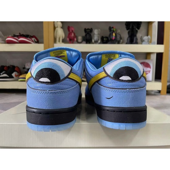 THE POWERPUFF GIRLS X DUNK LOW PRO SB QS 'BUBBLES' 2023 FZ8320-400 THE POWERPUFF GIRLS X DUNK LOW PRO SB QS 'BUBBLES' 2023 FZ8320-400