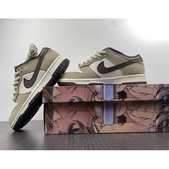 Otomo Katsuhiro x Nike SB Dunk Low Steamboy OST White Brown LF0039-002