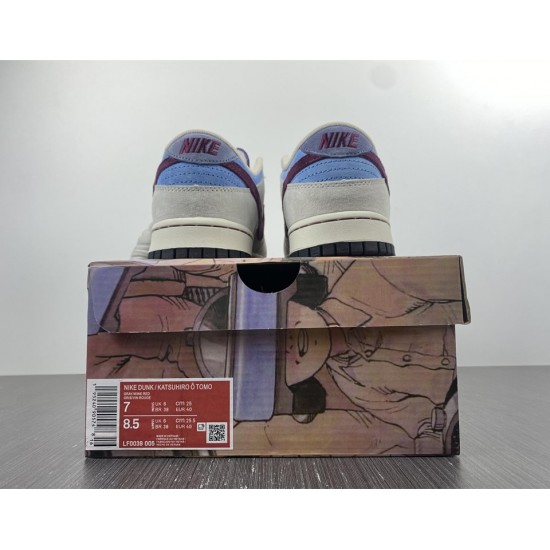 Otomo Katsuhiro x Nike SB Dunk Low Steamboy OST Dark Red Blue LF0039-005 Otomo Katsuhiro x Nike SB Dunk Low Steamboy OST Dark Red Blue LF0039-005
