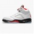 Nike AIR JORDAN 5 RETRO "FIRE RED SILVER TONGUE 2020" DA1911-102