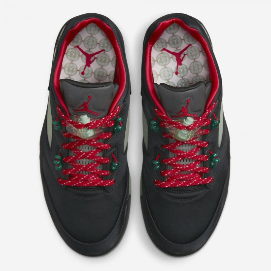 CLOT X AIR JORDAN 5 RETRO LOW 'JADE' 2022 DM4640-036 CLOT X AIR JORDAN 5 RETRO LOW 'JADE' 2022 DM4640-036