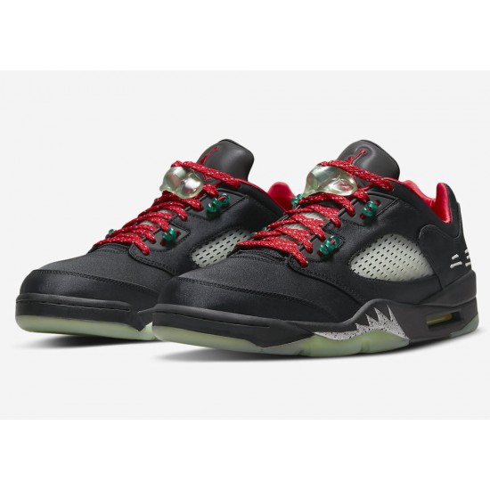 CLOT X AIR JORDAN 5 RETRO LOW 'JADE' 2022 DM4640-036 CLOT X AIR JORDAN 5 RETRO LOW 'JADE' 2022 DM4640-036