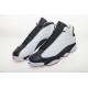 AIR JORDAN 13 'HE GOT GAME' 2018 BLACK & WHITE OUTFIT 414571-104 AIR JORDAN 13 'HE GOT GAME' 2018 BLACK & WHITE OUTFIT 414571-104