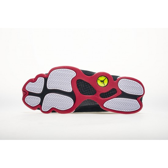 AIR JORDAN 13 'HE GOT GAME' 2018 BLACK & WHITE OUTFIT 414571-104 AIR JORDAN 13 'HE GOT GAME' 2018 BLACK & WHITE OUTFIT 414571-104