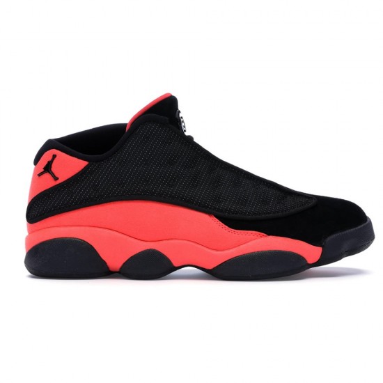 Nike CLOT X AIR JORDAN 13 LOW 'INFRA-BRED' GS MENS SHOES AT3102-006