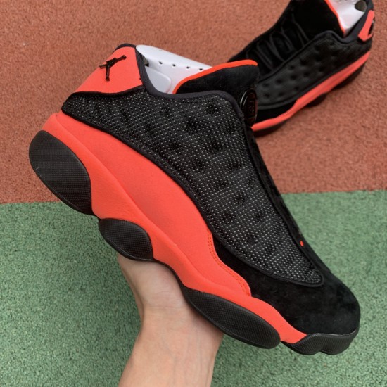 Nike CLOT X AIR JORDAN 13 LOW 'INFRA-BRED' GS MENS SHOES AT3102-006 Nike CLOT X AIR JORDAN 13 LOW 'INFRA-BRED' GS MENS SHOES AT3102-006