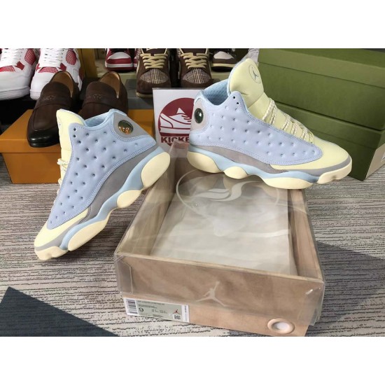 SoleFly X Air Jordan 13 retro SP UNC CELESTINE BLUE DX5763-100