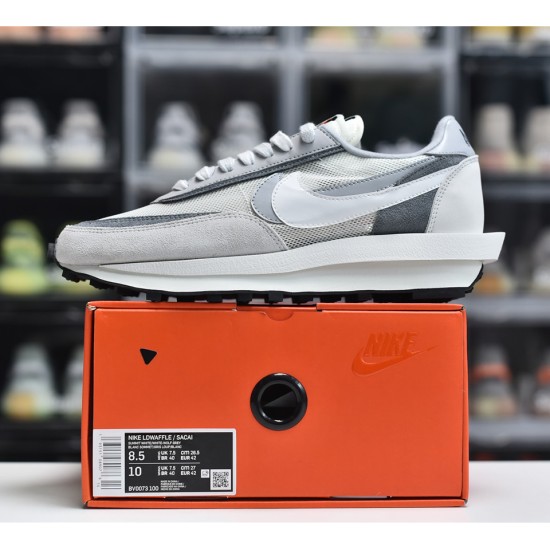 Sacai x Nike LDWaffle Summit White Grey BV0073-100